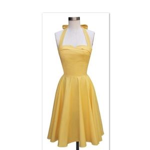 Trashy Diva Yellow Trixie Dress - Size Medium